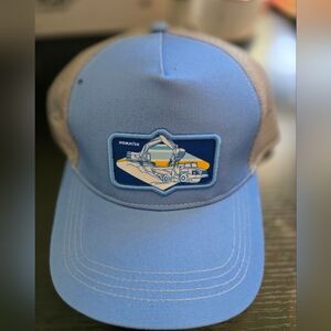 Komatsu Blue and Gray Trucker Hat